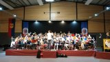 Orchesterprobe in der Halle & Geburtstagsst&auml;ndchen durch den Gemischten Chor C&auml;cilia Lutten