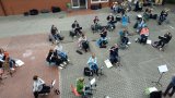 Erster Probenabend nach dem Corona-Lockdown