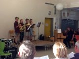 offene B&uuml;hne der KMS Vechta in der Grundschule Lutten 2017